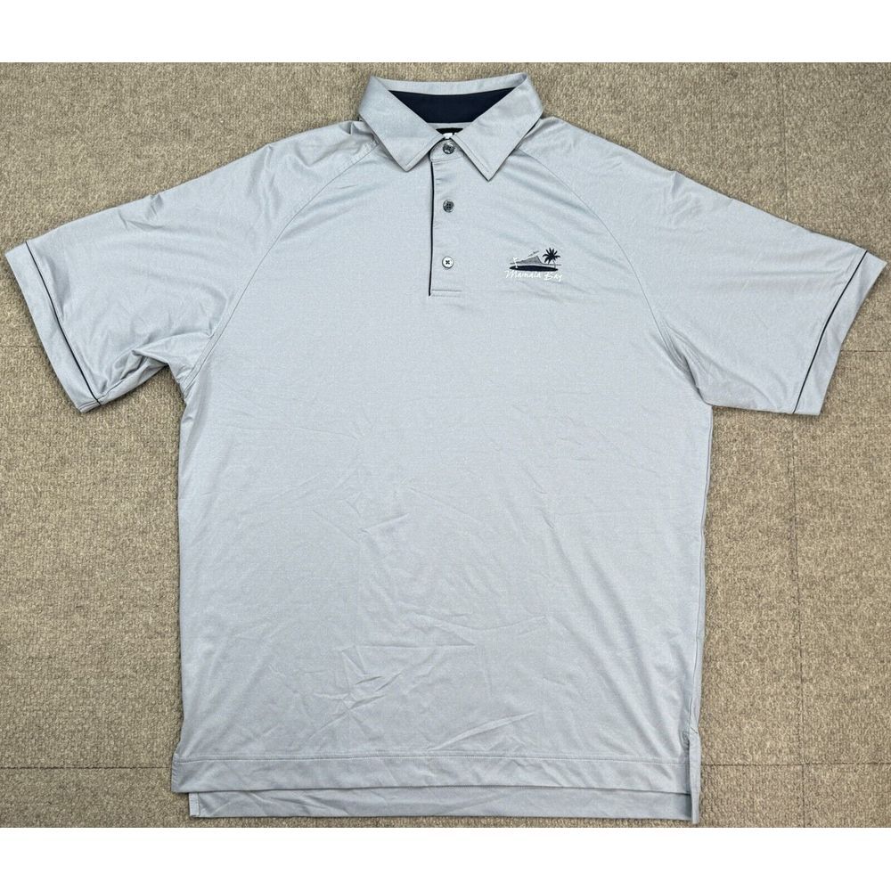Footjoy Mamala Bay Men's Embroidered Short Sleeve Golf Polo Size L